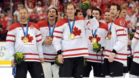 Canada will defend its men's hockey gold in the Sochi, Russia 2014 Olympic Games.