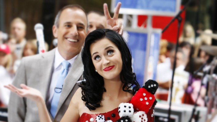 Katy Perry smiling because she is better than you