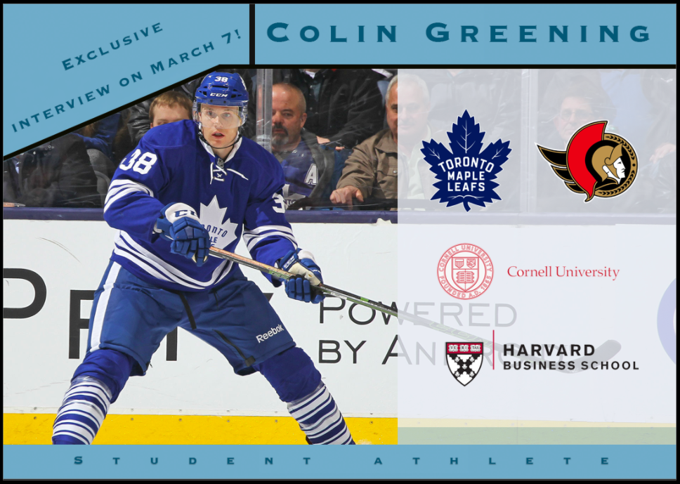 Meet Colin Greening — An Old Boy, former Maple Leaf, and Harvard MBA Candidate